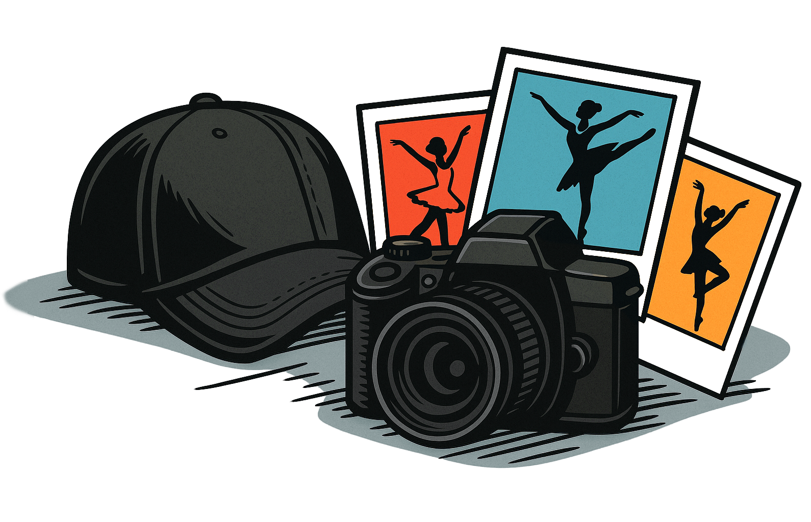 Camera and Polaroids